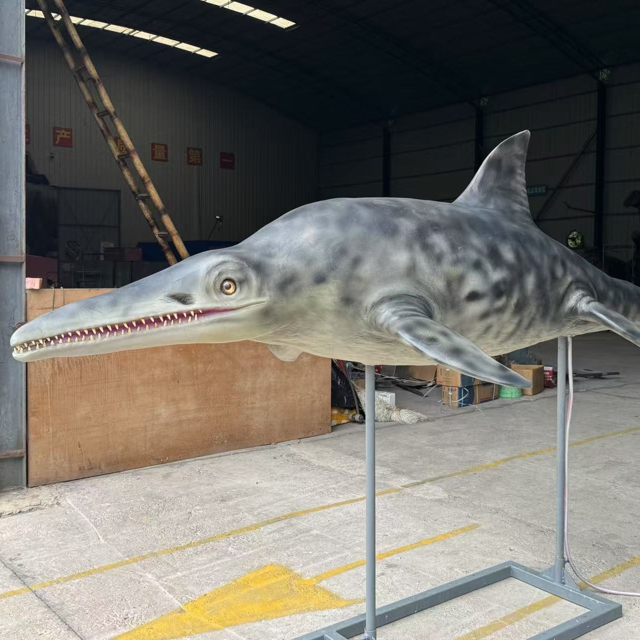 Ocean Park High Quality Realistic Animatronic Ichthyosaur Sea Animal