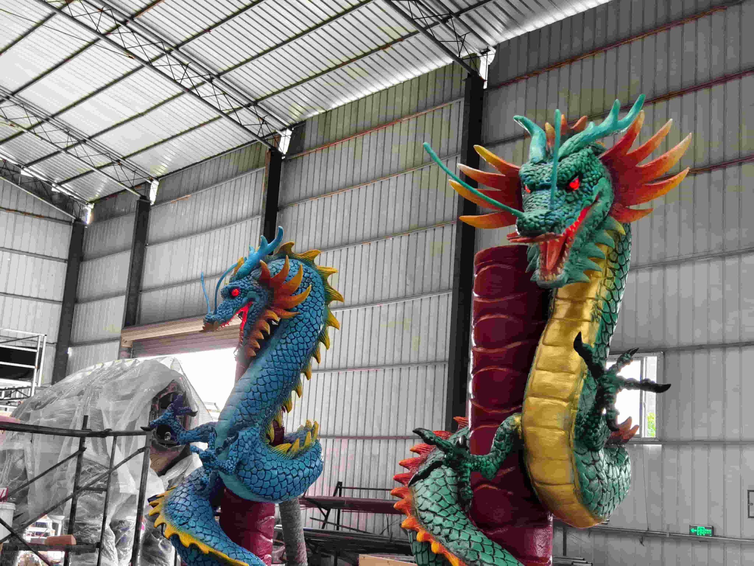 Fantastic Dragon Simulation for Display
