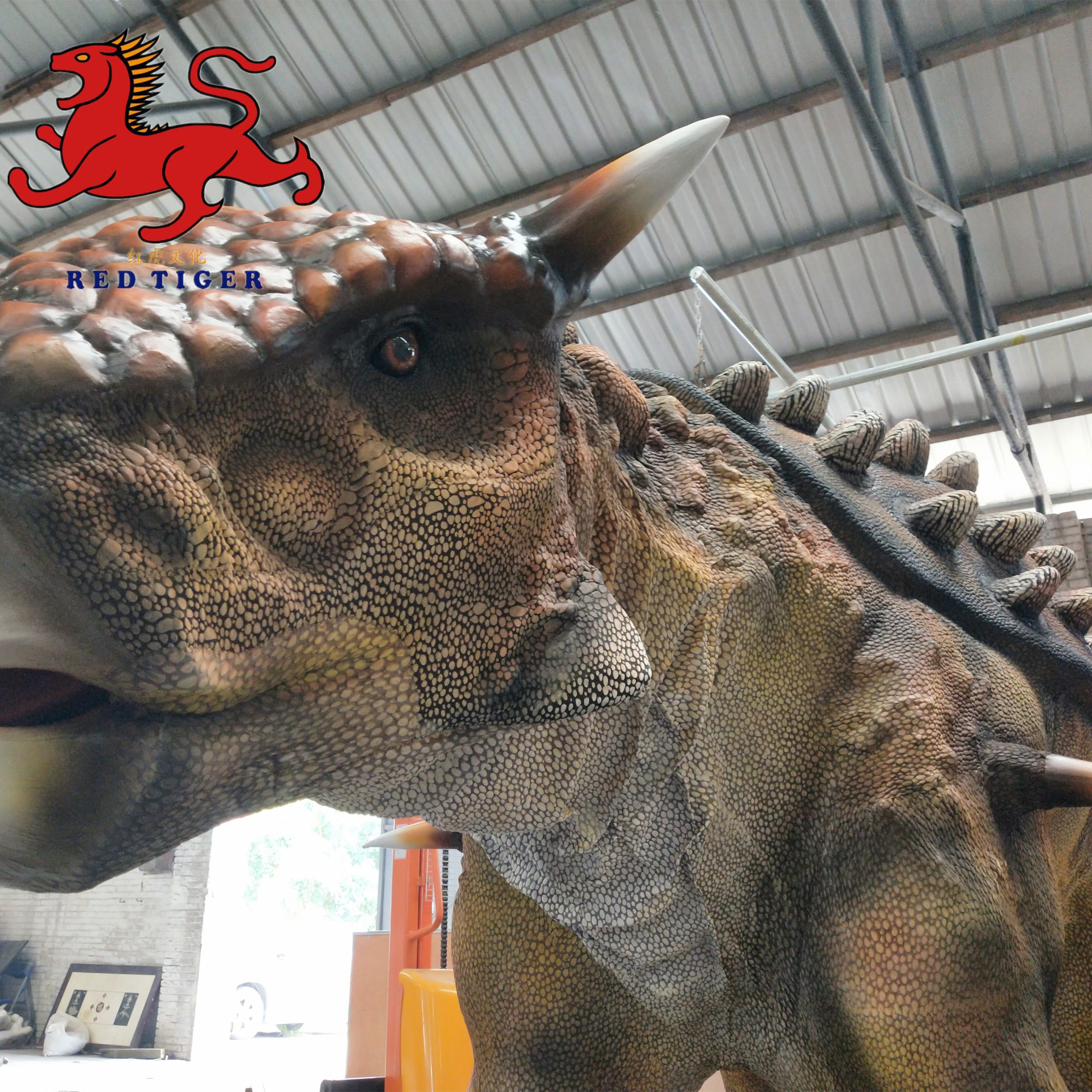 Life Size Walking With Dinosaur Costume for Two People