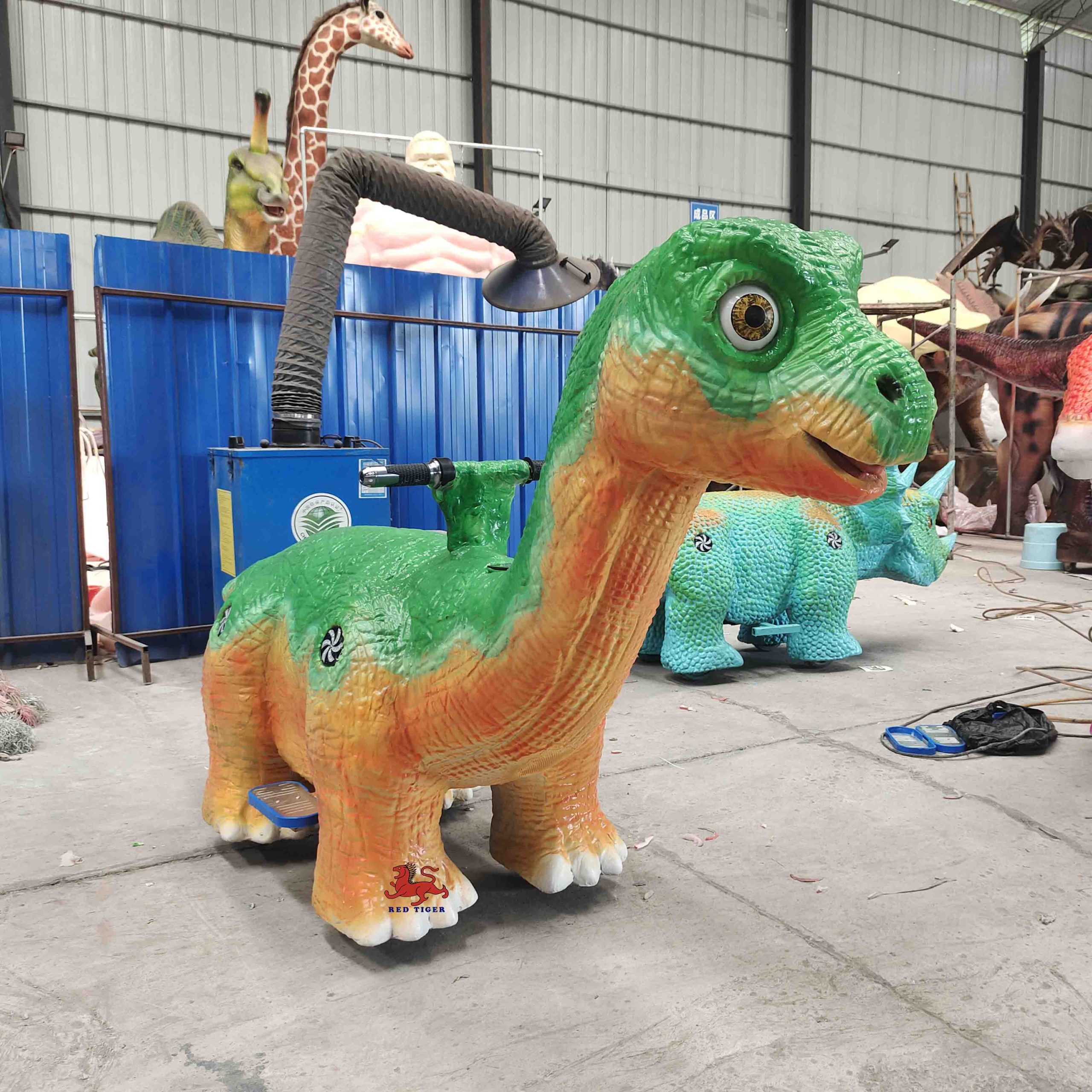 Outdoor and Indoor Amusement Park Playground Electrical Dinosaur Animal Kiddie Rides Car