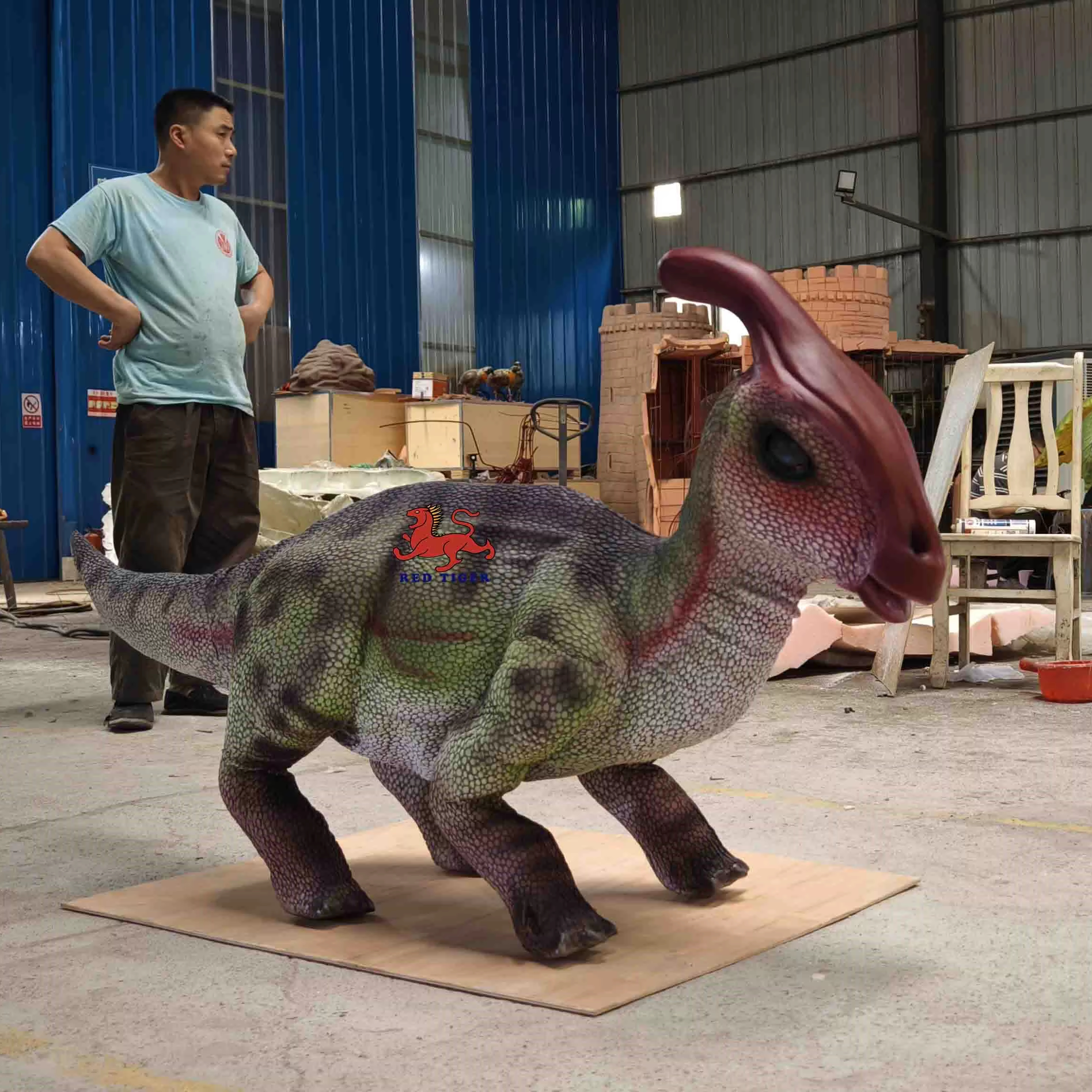 New Arrival  Realistic Animatronic Robotic  Walking Robot Dinosaur Robot Dog Remote Control for Theme Park