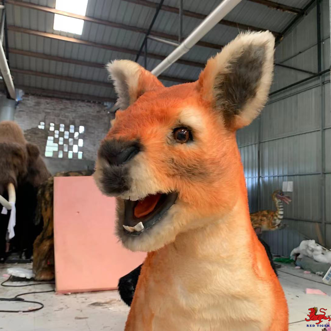 Handmade High Quality Simulation Rubber Kangaroo for Sale