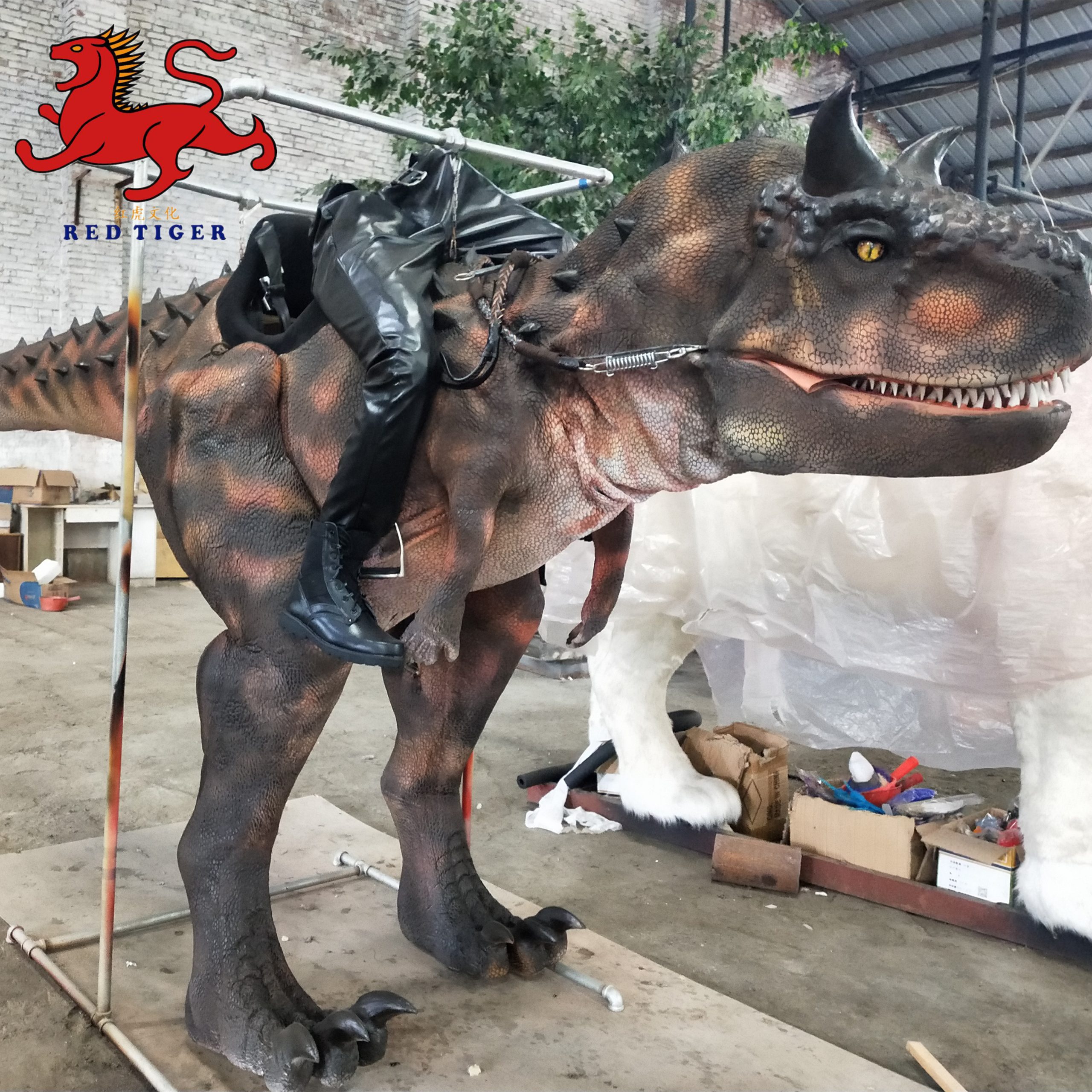 DK-9 Real Looking Walking Ride Dinosaur