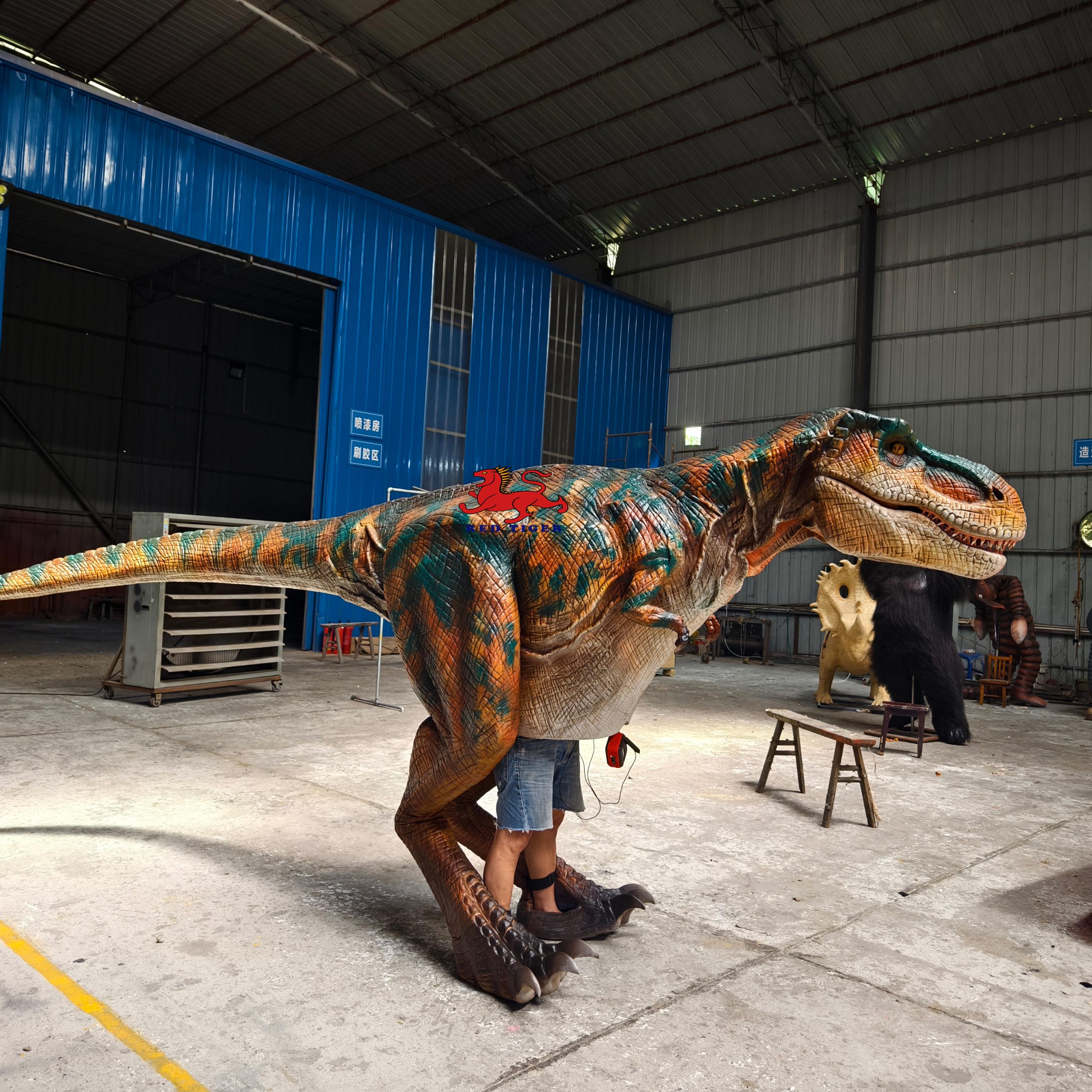 Fantastic Tyrannosaurus Costume for Jurassic Live Show