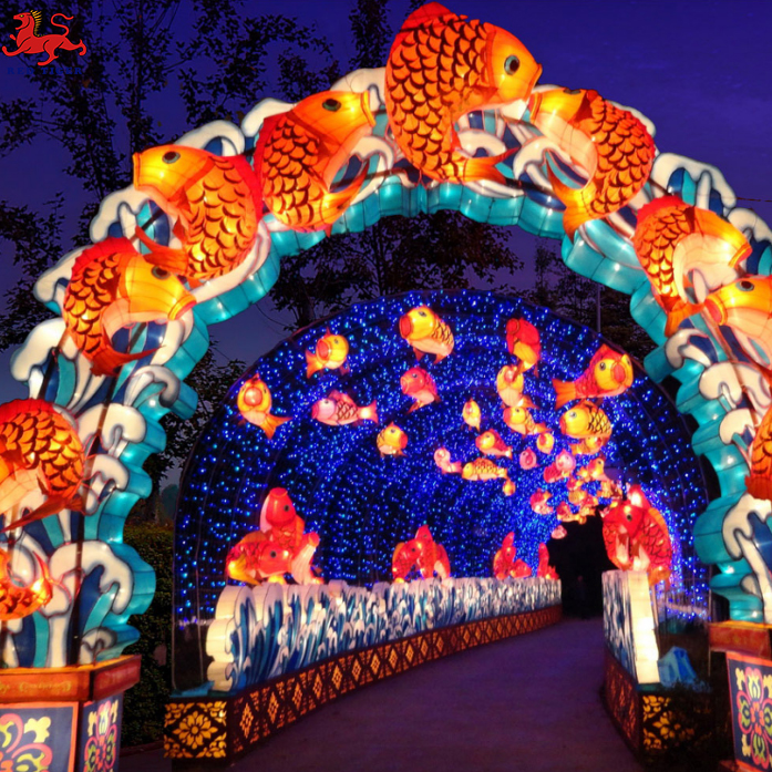 ZIgong Outdoor Popular Traditional Chinese Festival Lantern for Celebration Lantern Exhibition