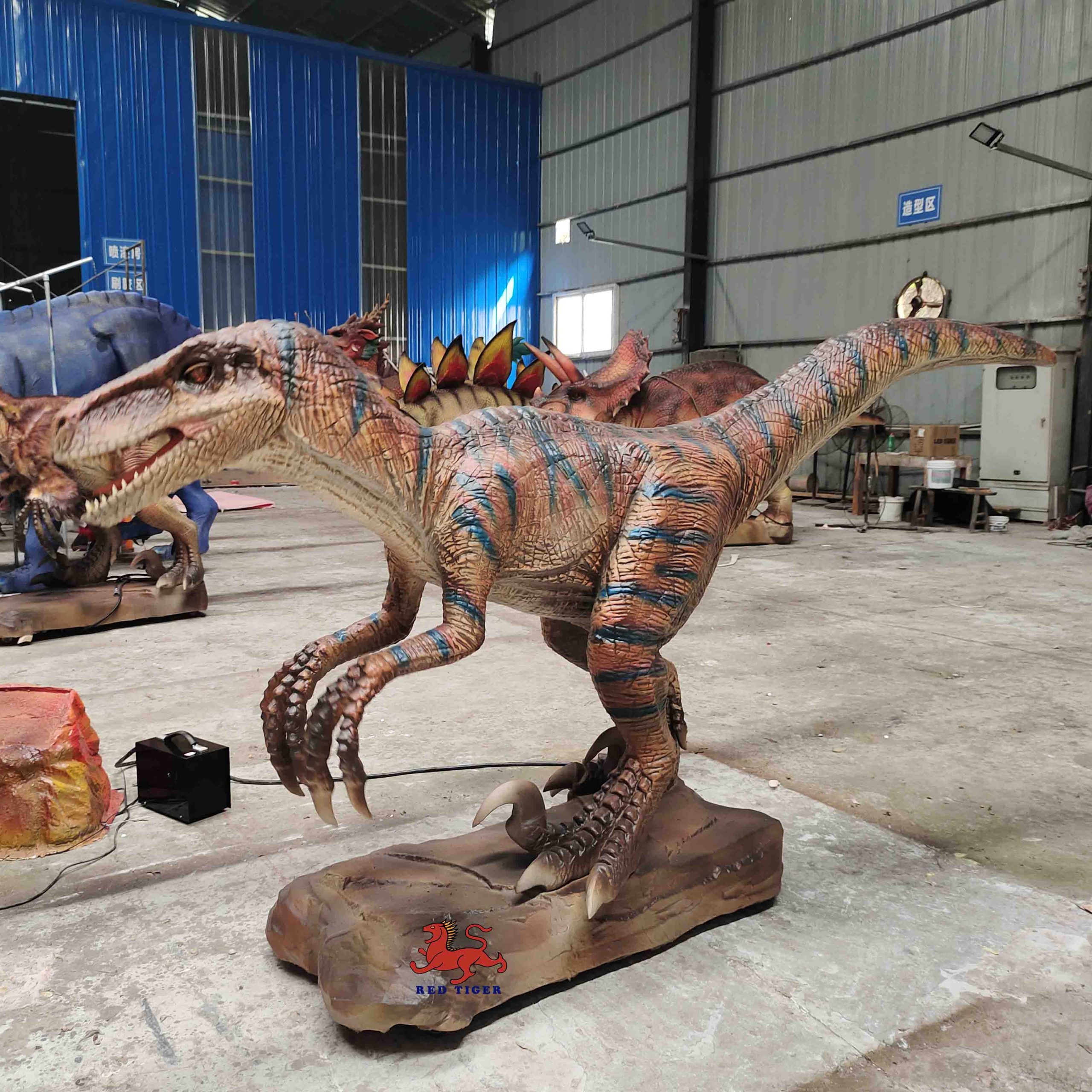 Mechanical Animated Lifesize Dinosaur for Jurassic Theme Park and Dino Related Events