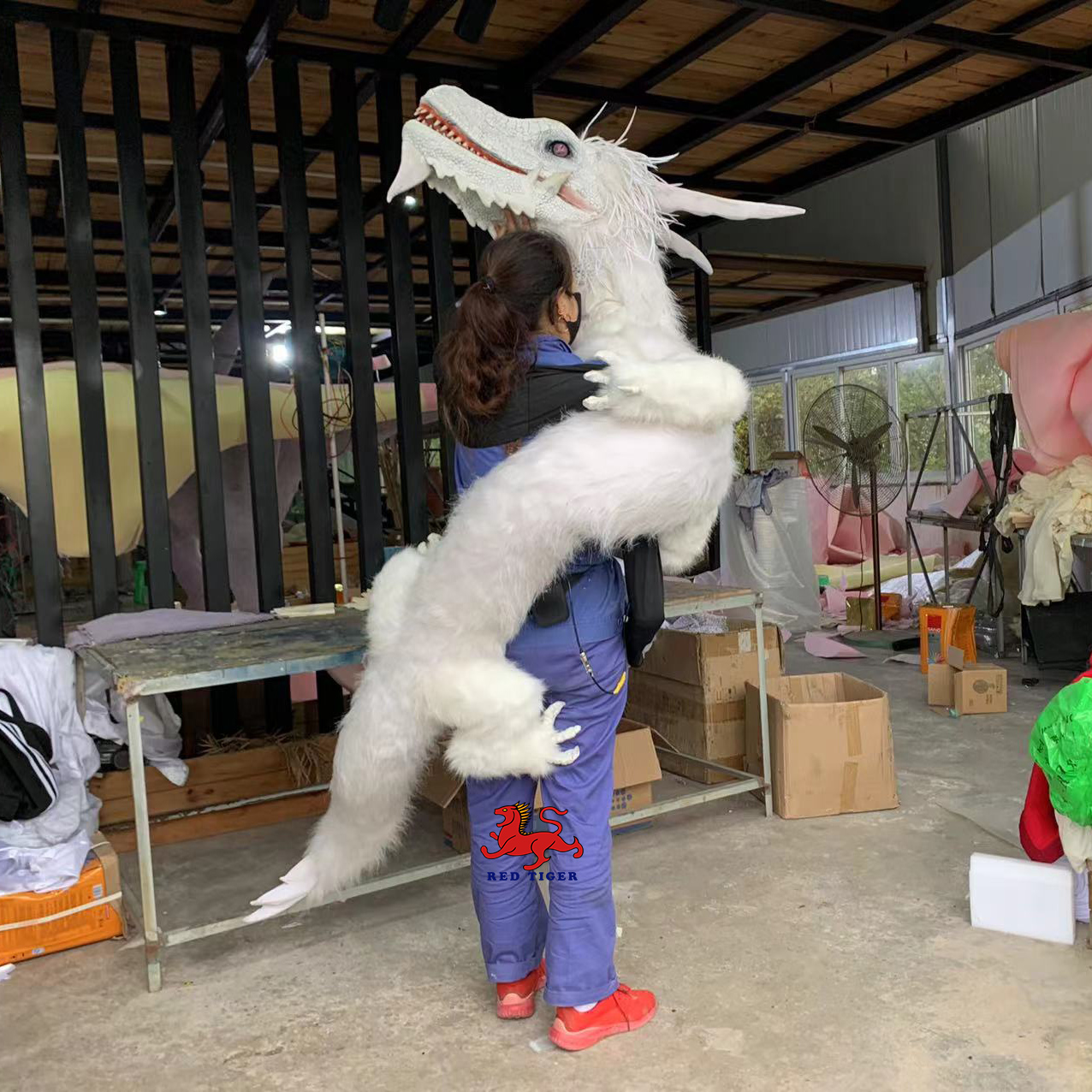 Simulation Dinosaur Hand Baby Puppet for Sale