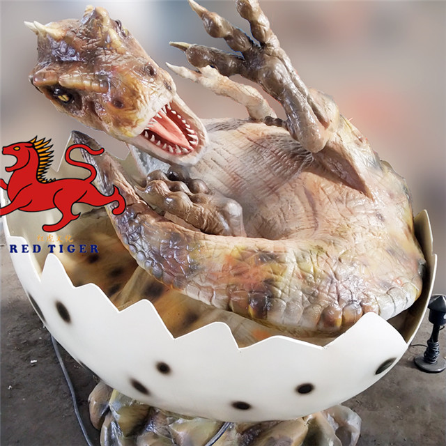 High Simulation Silicone Growing Dinosaur  Egg  for Sale