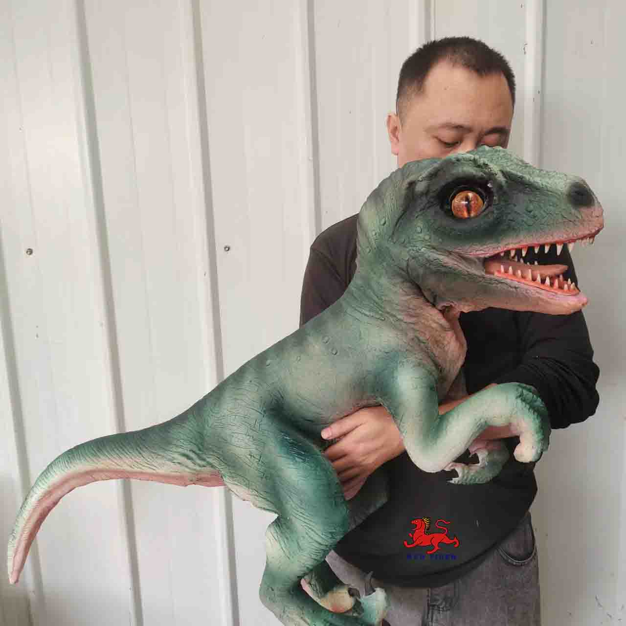 Simulation Dinosaur Hand Baby Puppet for Sale