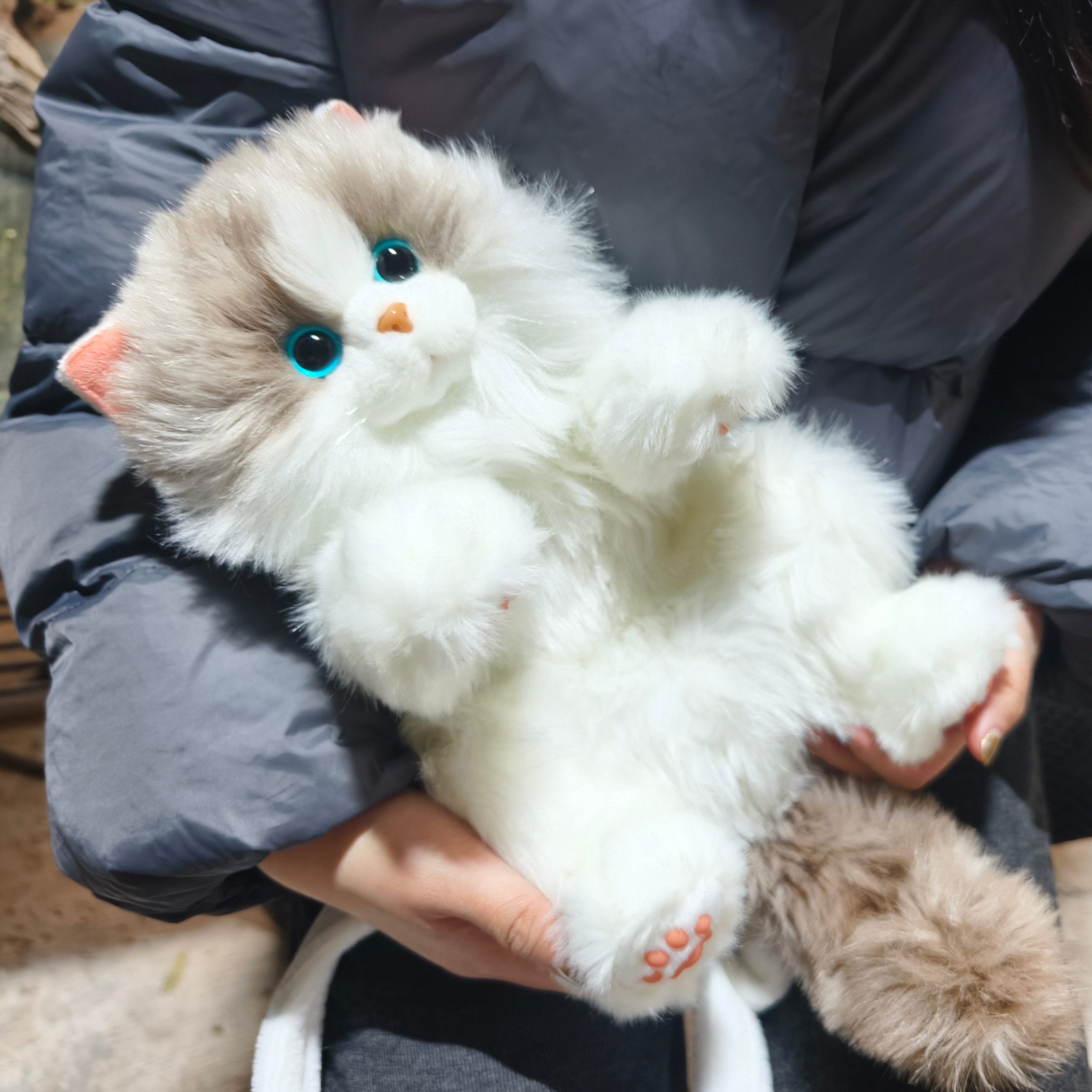 Theme Park Products Robotic Animatronics Realistic Backpack Baby Cat