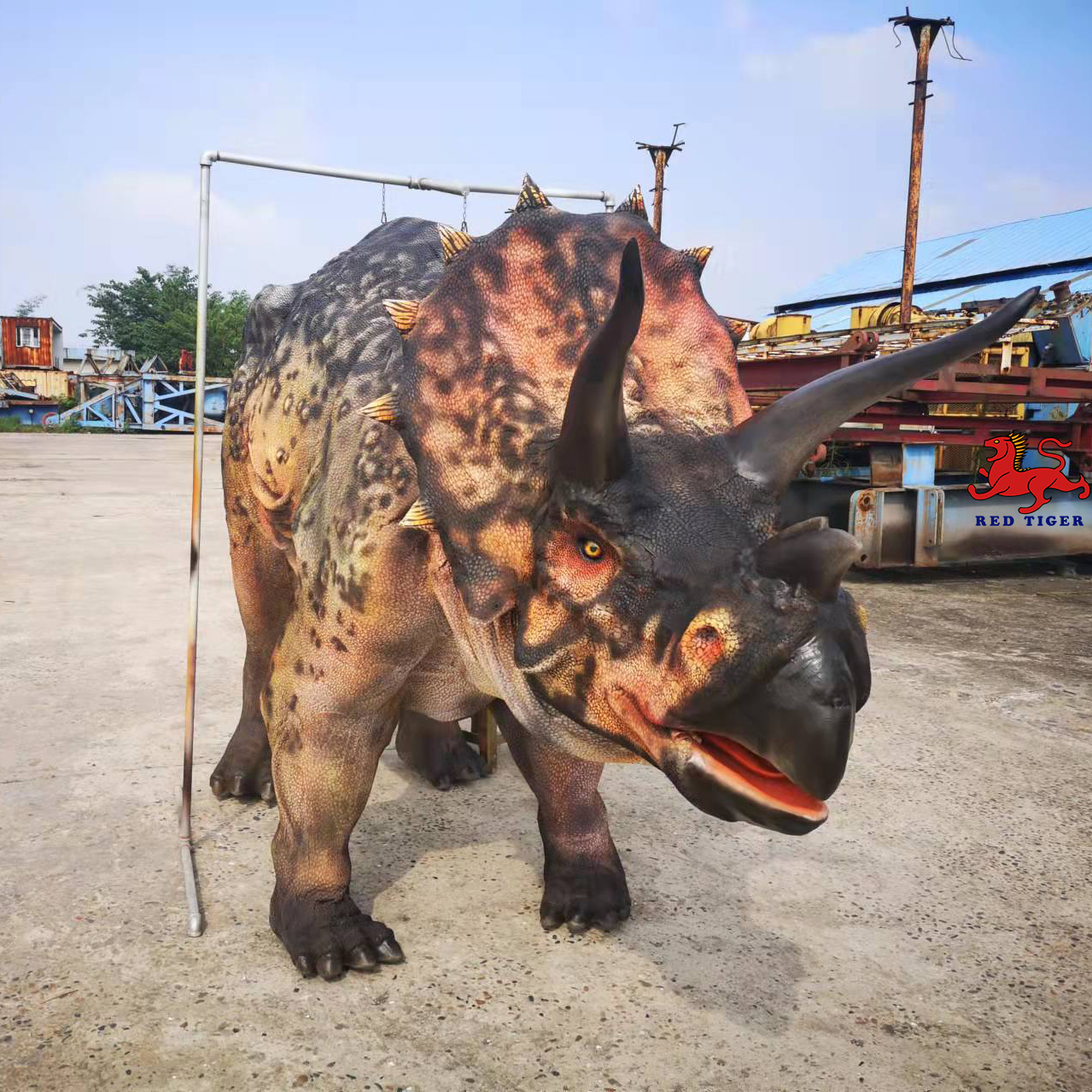 For Two Adults  High Quality Realistic Walking Dinosaur Costume