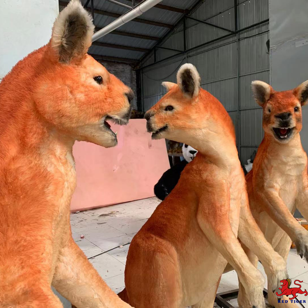 Handmade High Quality Simulation Rubber Kangaroo for Sale