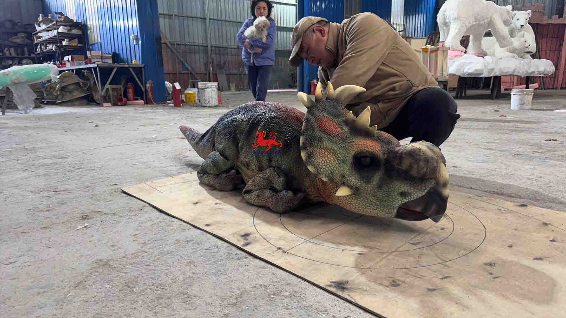 Outdoor Adventure Animatronic Dinosaur Model Performance Simulated Dinosaur for Home New Type Remote Control Dinosaur