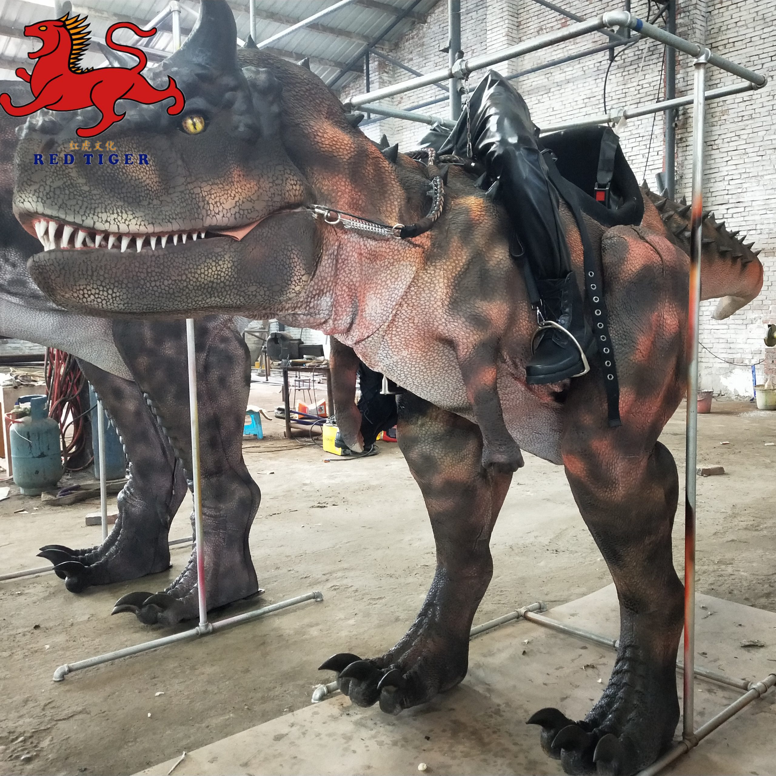 DK-5 Stage Show Professional Life Size Realistic Walking Dinosaur Costume