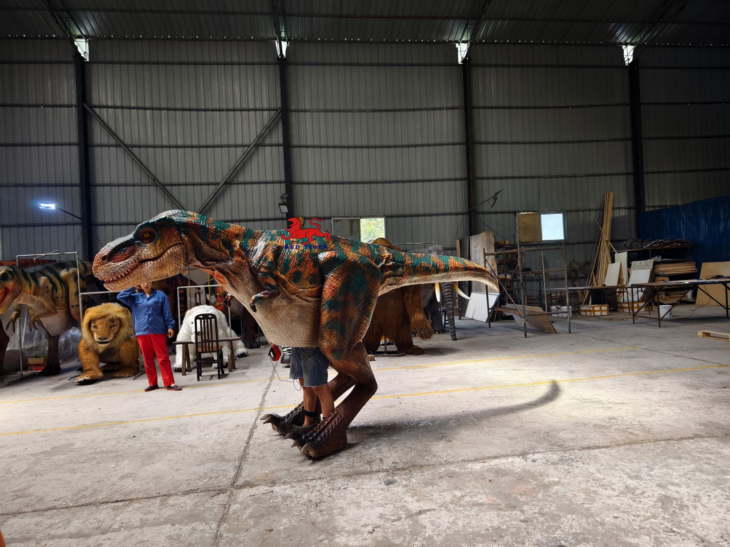 Fantastic Tyrannosaurus Costume for Jurassic Live Show