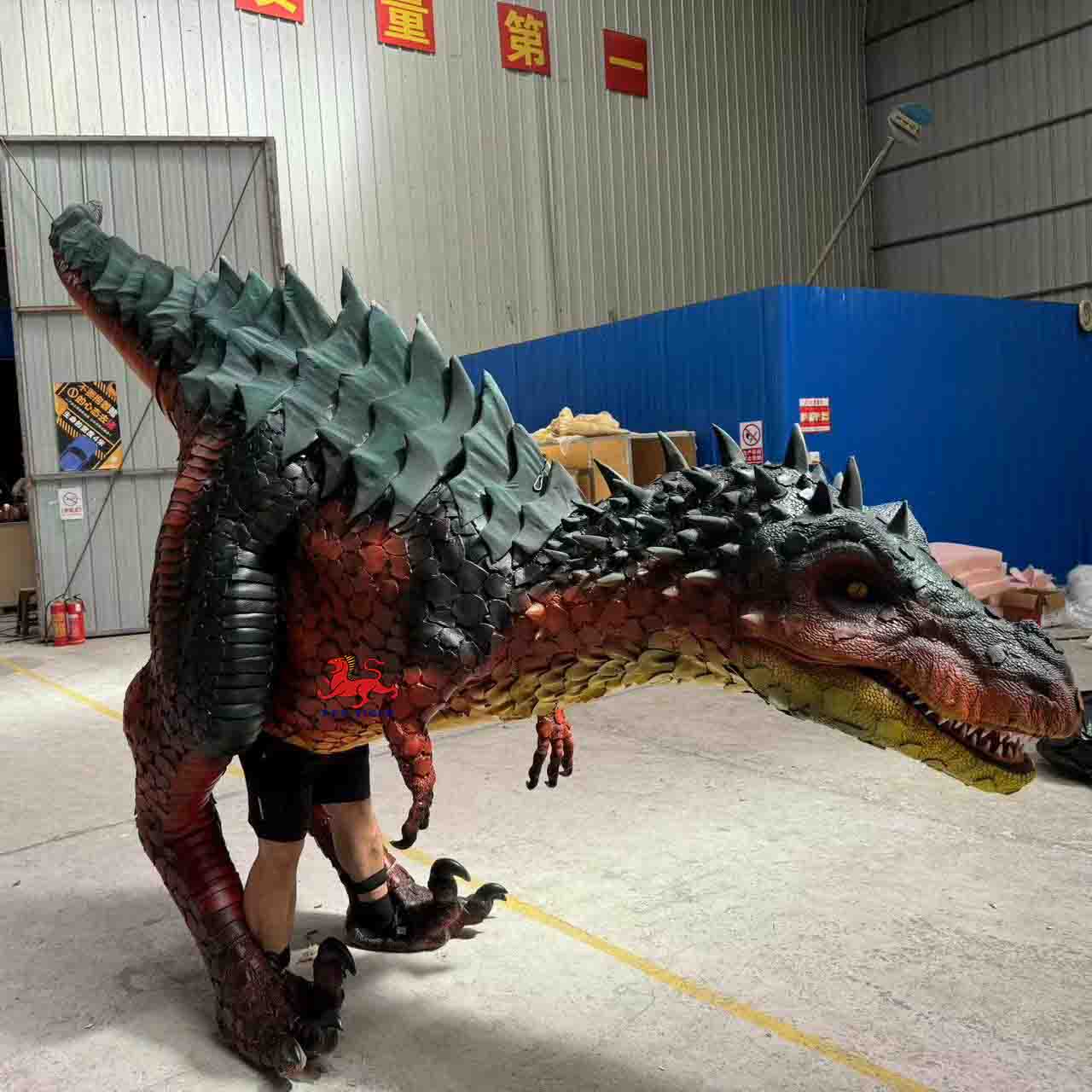 Fancy Velociraptor Costume for Sale Jurassic Live Show