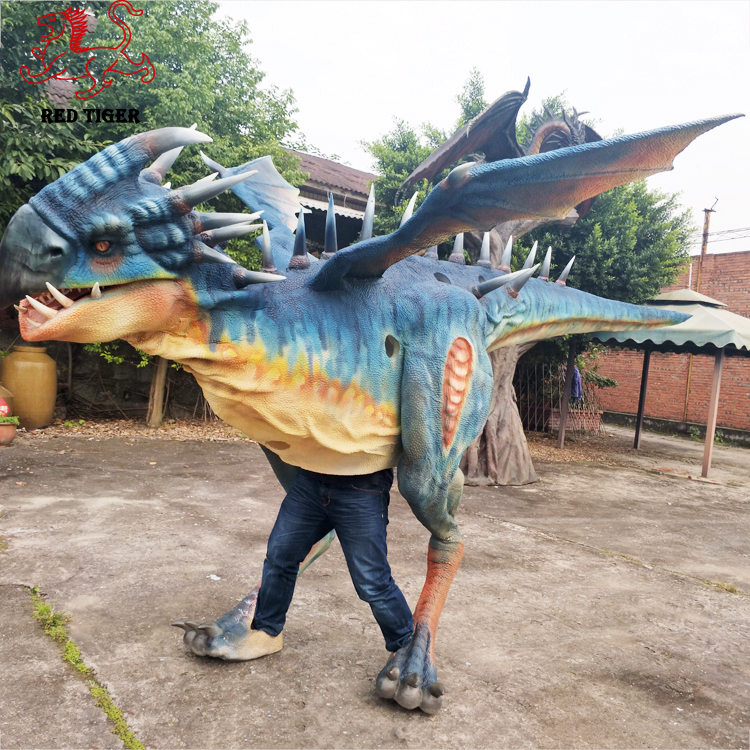 Walking With Simulation Animatronic Dinosaur Costume