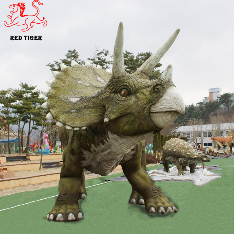 Large Steel Playground Fiberglass Dinosaur for Sale