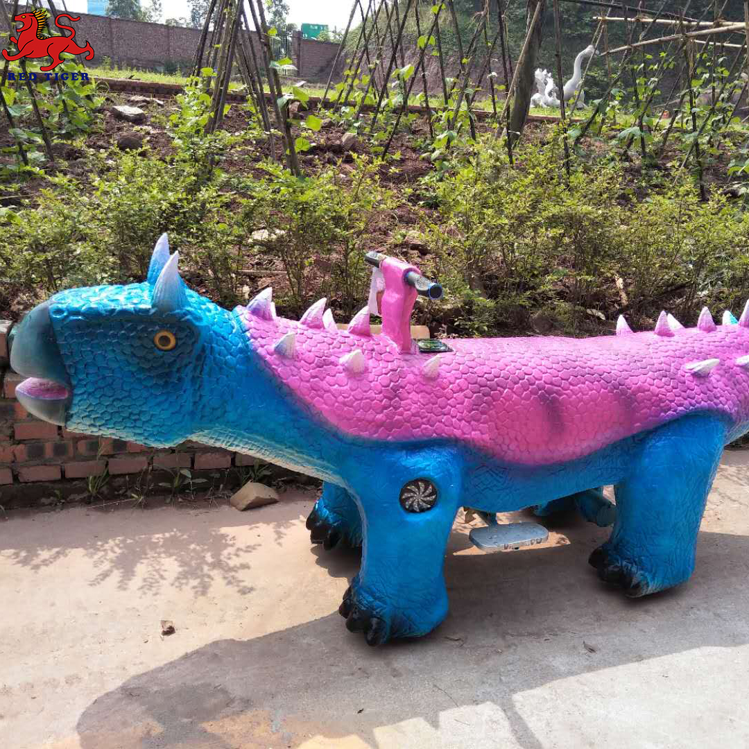 Artificial Dinosaur Rides Coin Operated Kiddie Rides for Sale