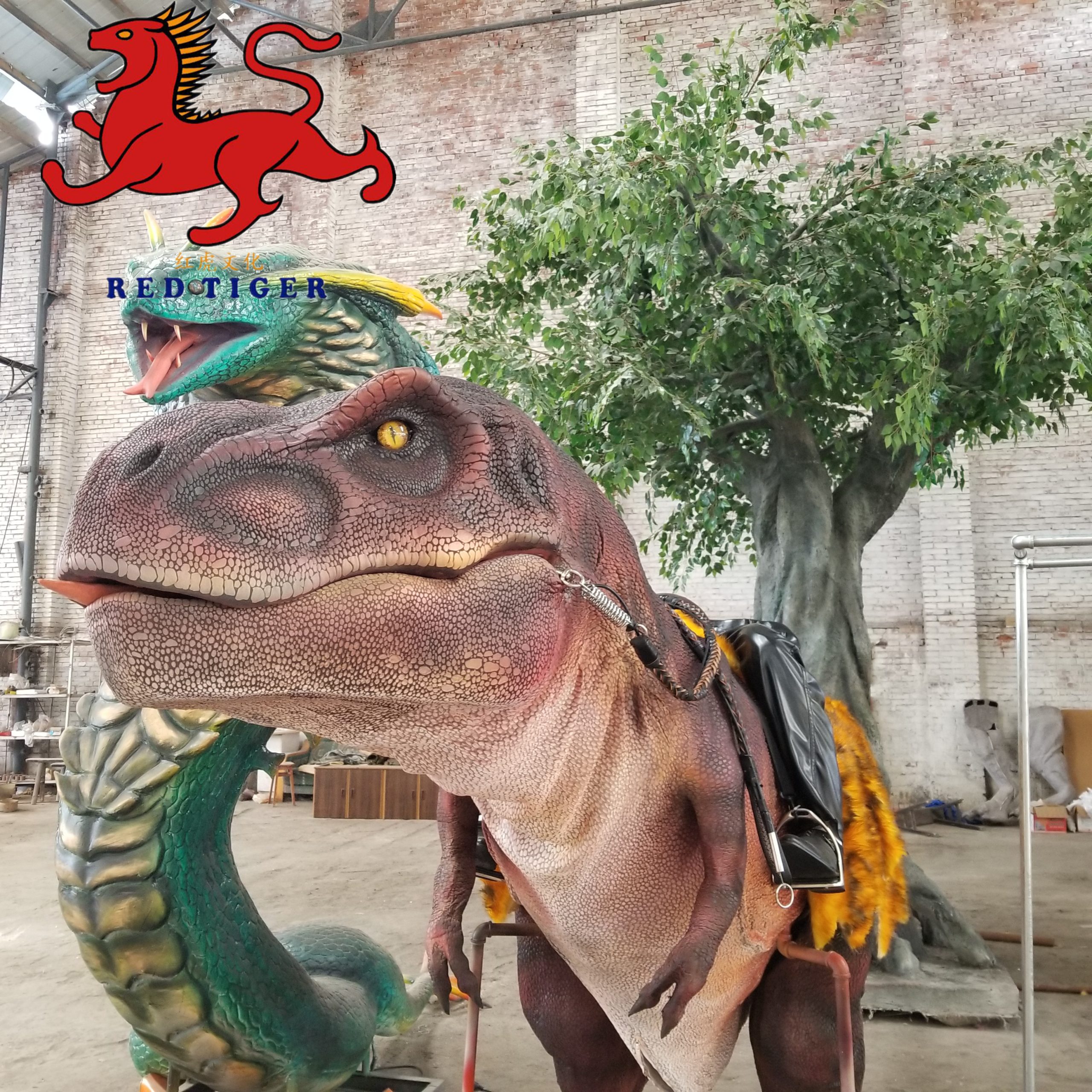 Adult Dinosaur Costume Realistic Walking