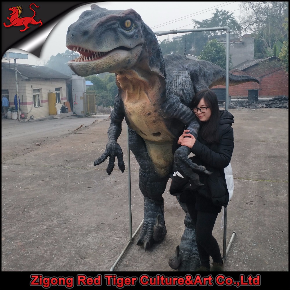 Amusement Animatronic Walking Dinosaur Dragon Costume