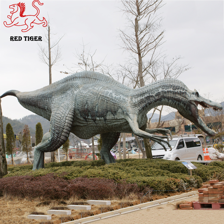 Life Size Large Fiberglass Dinosaur Sculpture for Sale