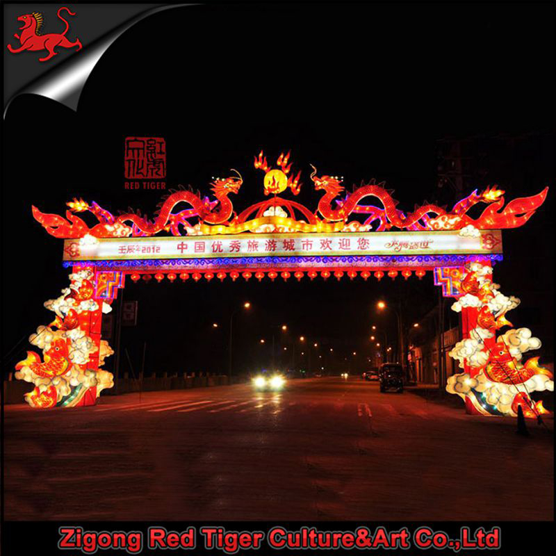 ZIgong Outdoor Popular Traditional Chinese Festival Lantern for Celebration Lantern Exhibition