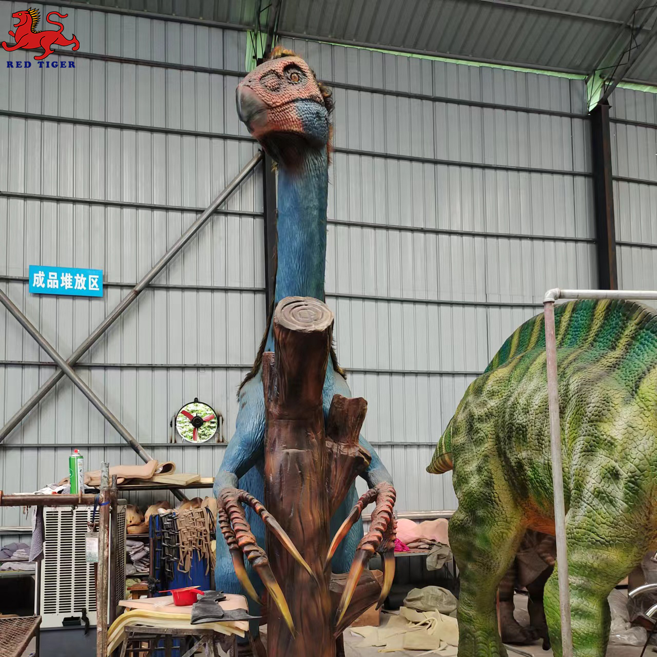 Animatronic Life-Size Dinosaur Models with Sound & Motion | Simulation  Dinosaurs Therizinosaurus for Theme Parks