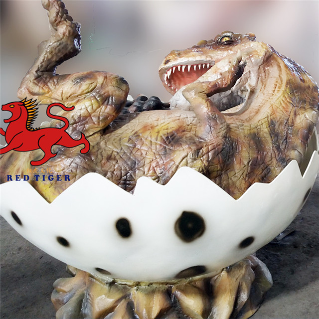 High Simulation Silicone Growing Dinosaur  Egg  for Sale