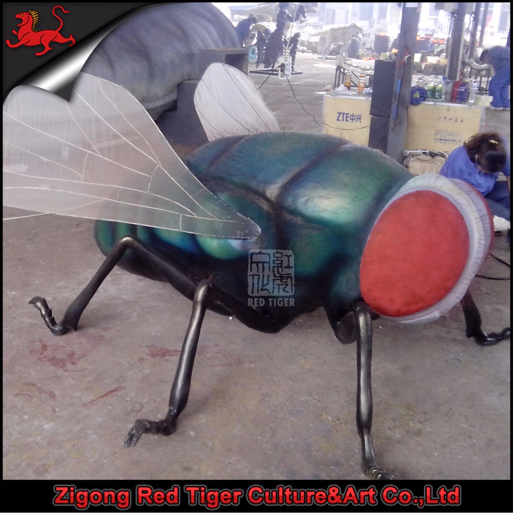 Animatronic Artificial Fly Insect Model