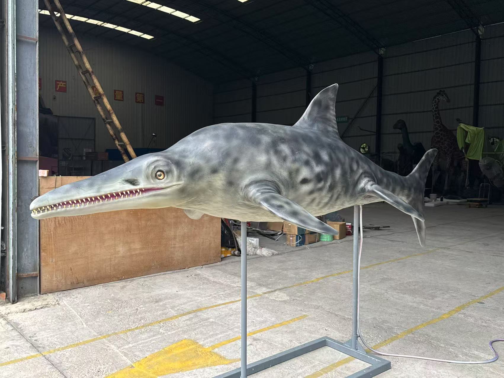 Ocean Park High Quality Realistic Animatronic Ichthyosaur Sea Animal