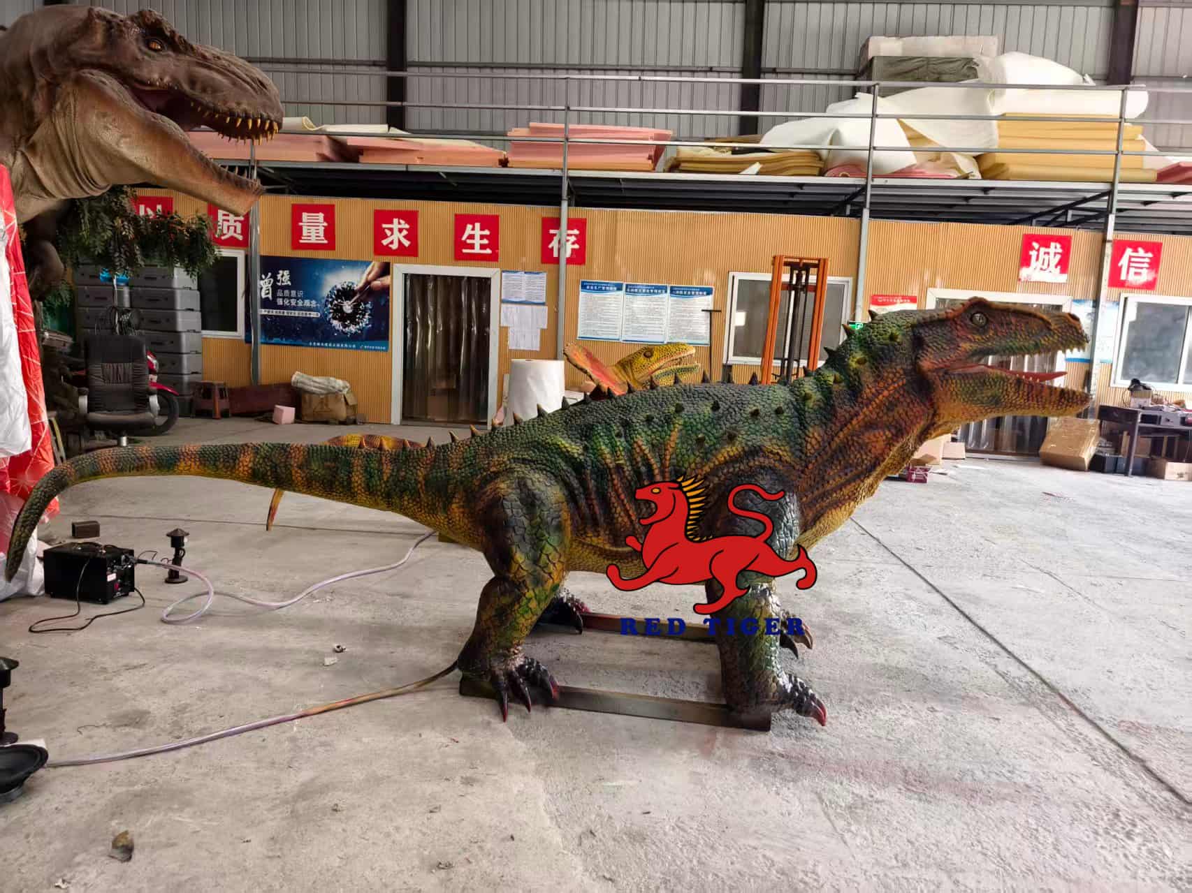 High Simulation Animatronic Dinosaur Electric Moving Dinosaur Model for Theme Park Zoo Display