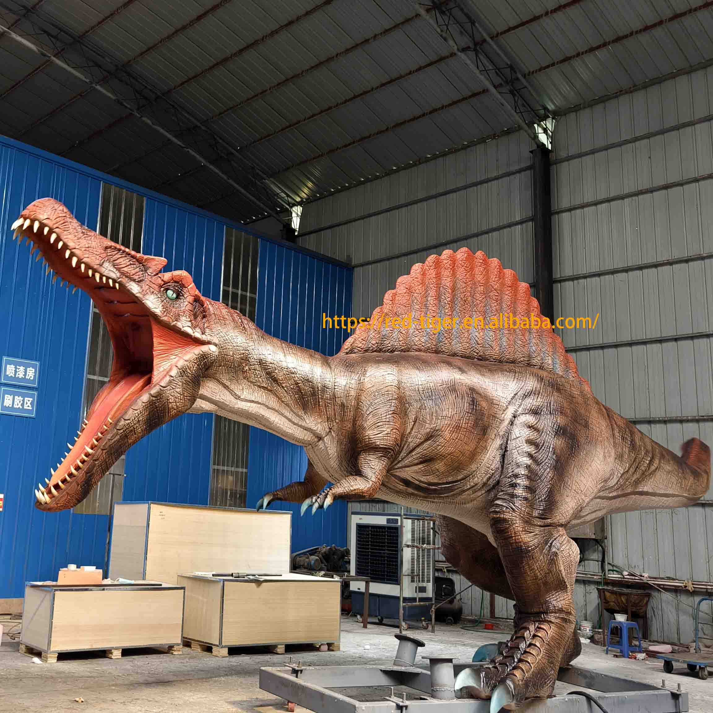 Hot Selling Animatronic Model - 3D Simulation Dinosaur Robot Dinosaurios Statue
