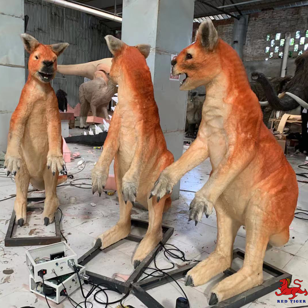 Handmade High Quality Simulation Rubber Kangaroo for Sale