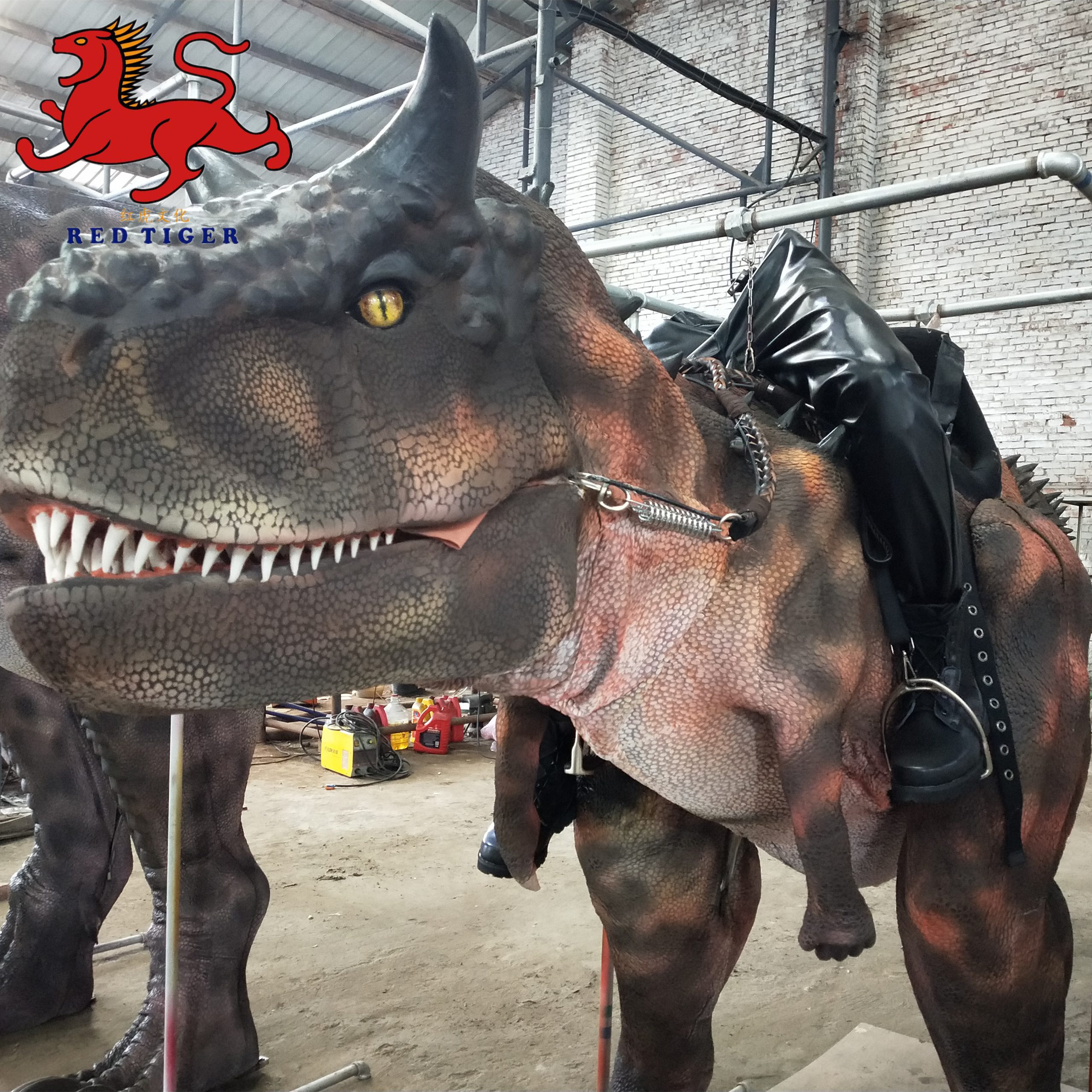 DK-9 Real Looking Walking Ride Dinosaur