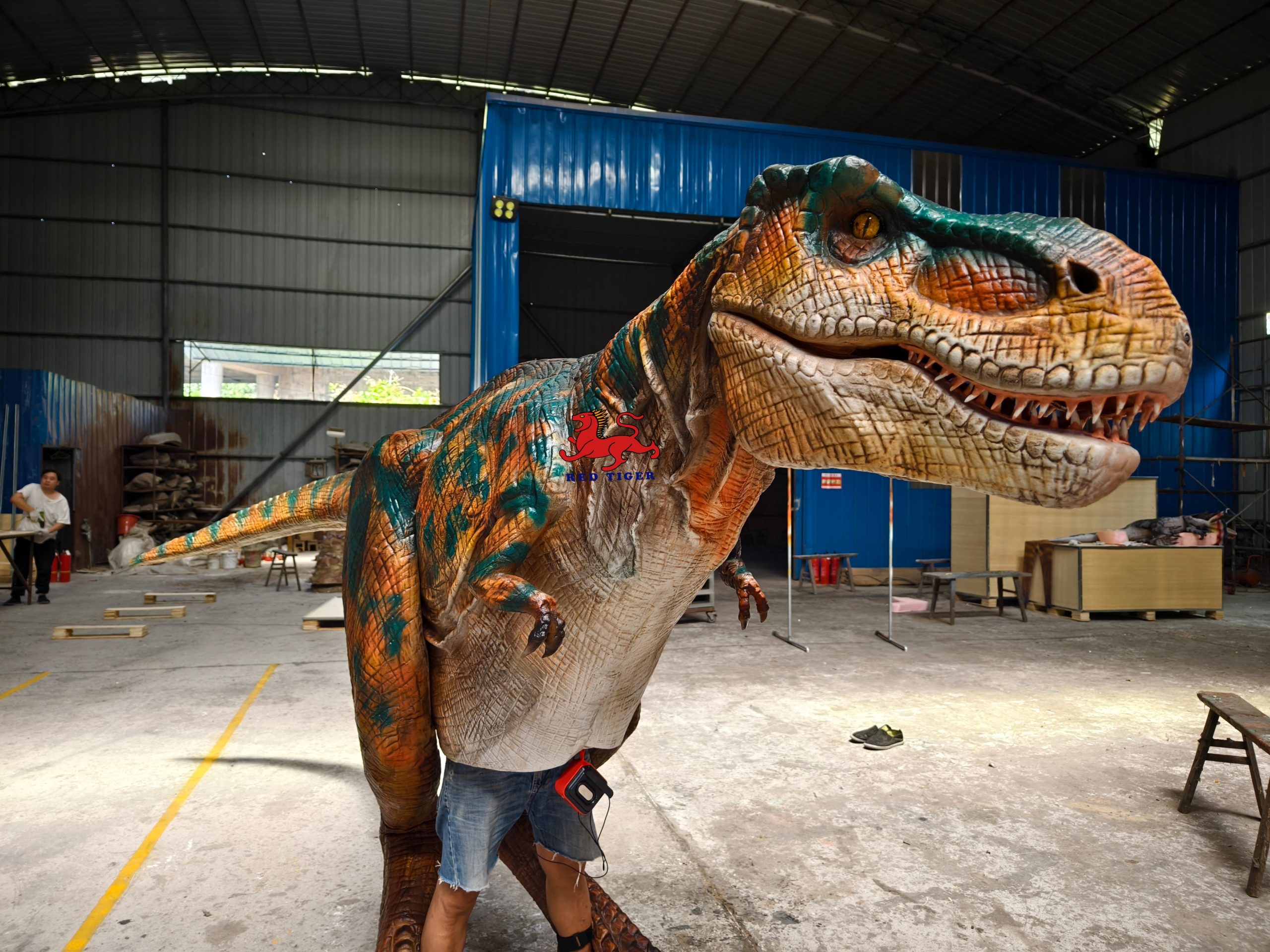 Fantastic Tyrannosaurus Costume for Jurassic Live Show