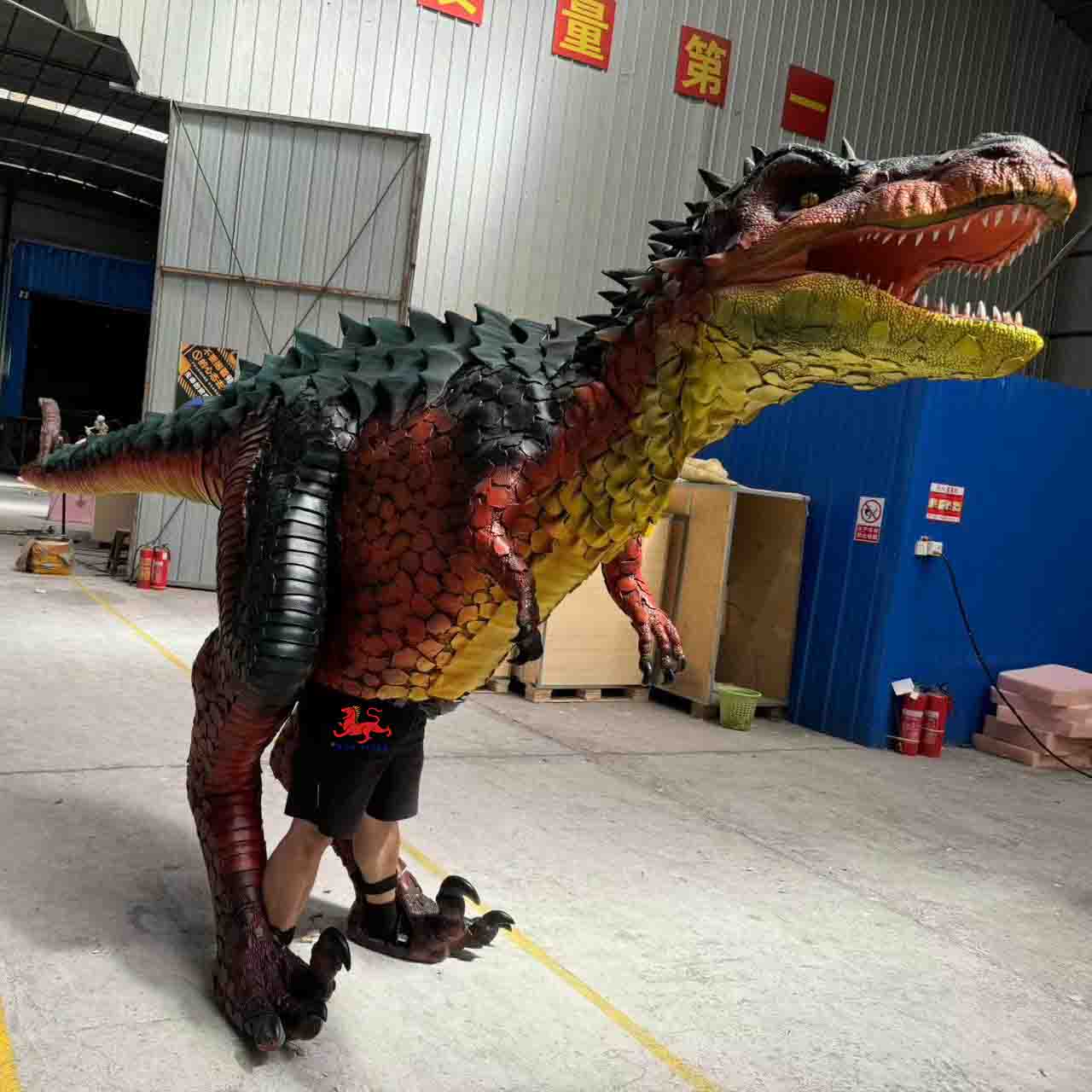 Fancy Velociraptor Costume for Sale Jurassic Live Show