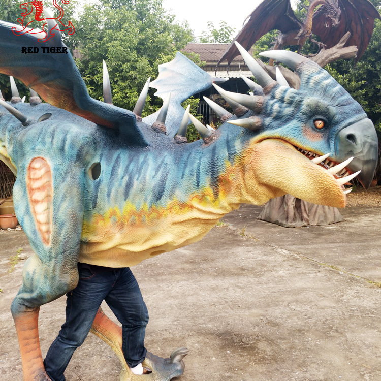 Walking With Simulation Animatronic Dinosaur Costume