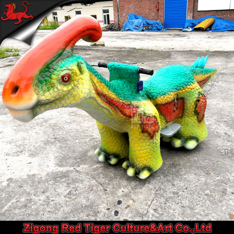 Artificial Dinosaur Rides Coin Operated Kiddie Rides for Sale