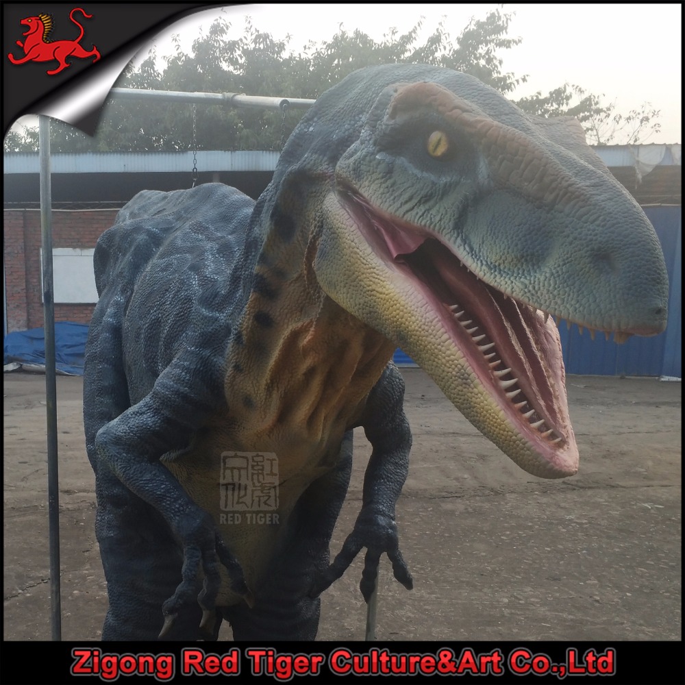 Amusement Velociraptor Dinosaur Costume