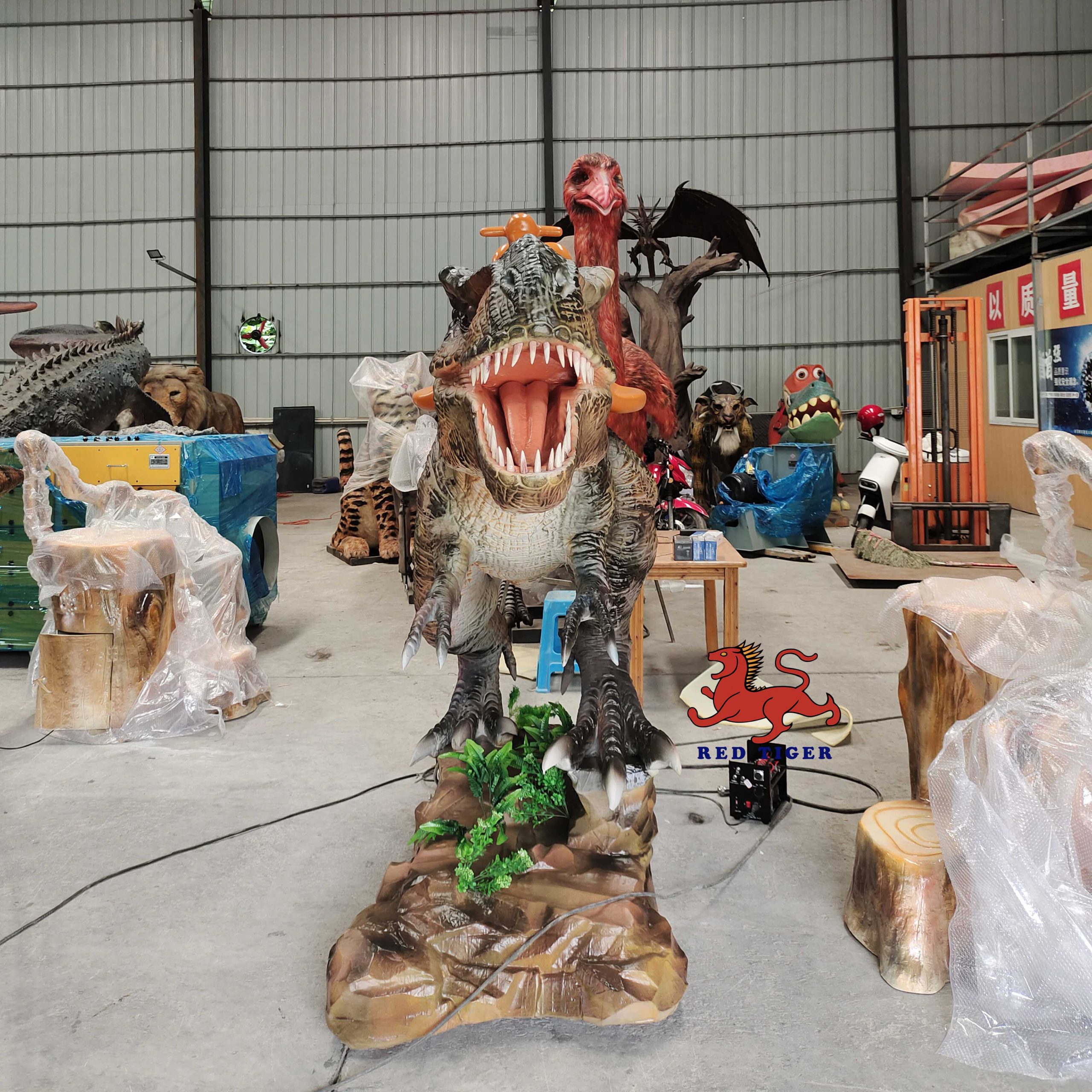 Amusement Park Dinosaur Ride Most Popular Dinosaur Ride