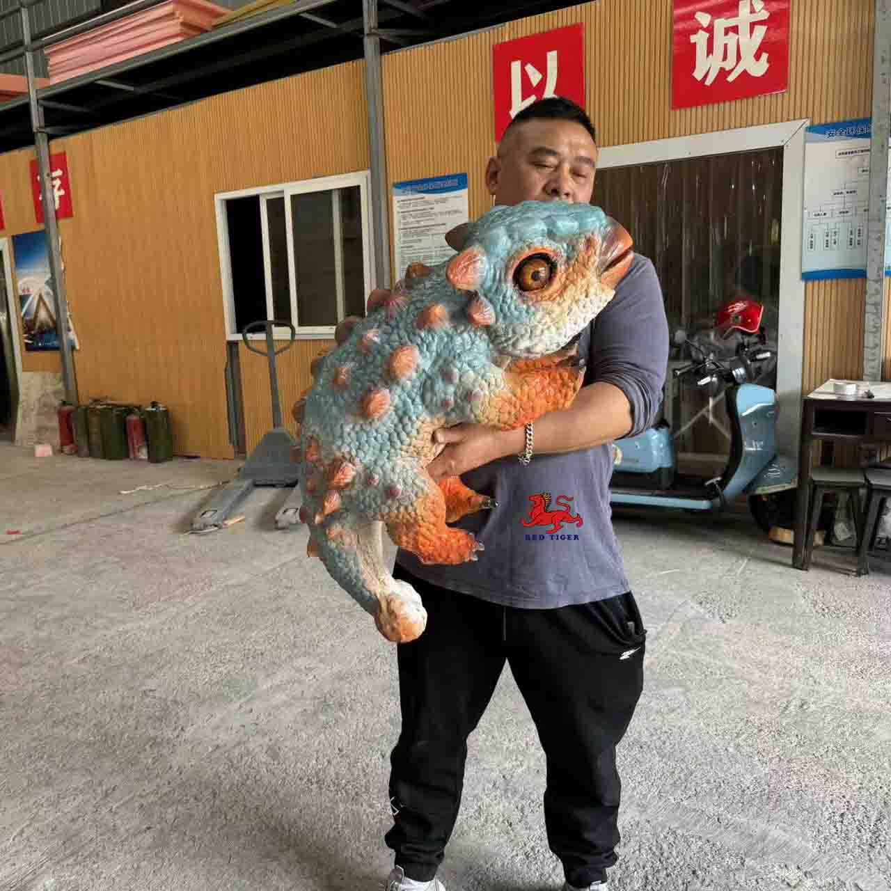 Small Animatronic Dinosaurs Hand Puppet  Baby Dino Hand Puppet