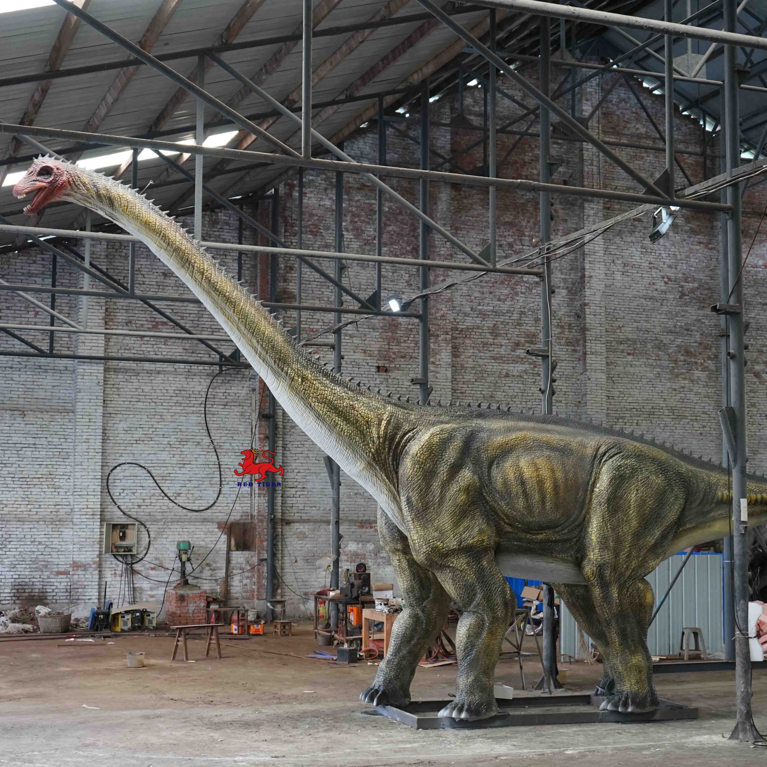 Amusement Park Dinosaur Diplodocus Dinosaur Model