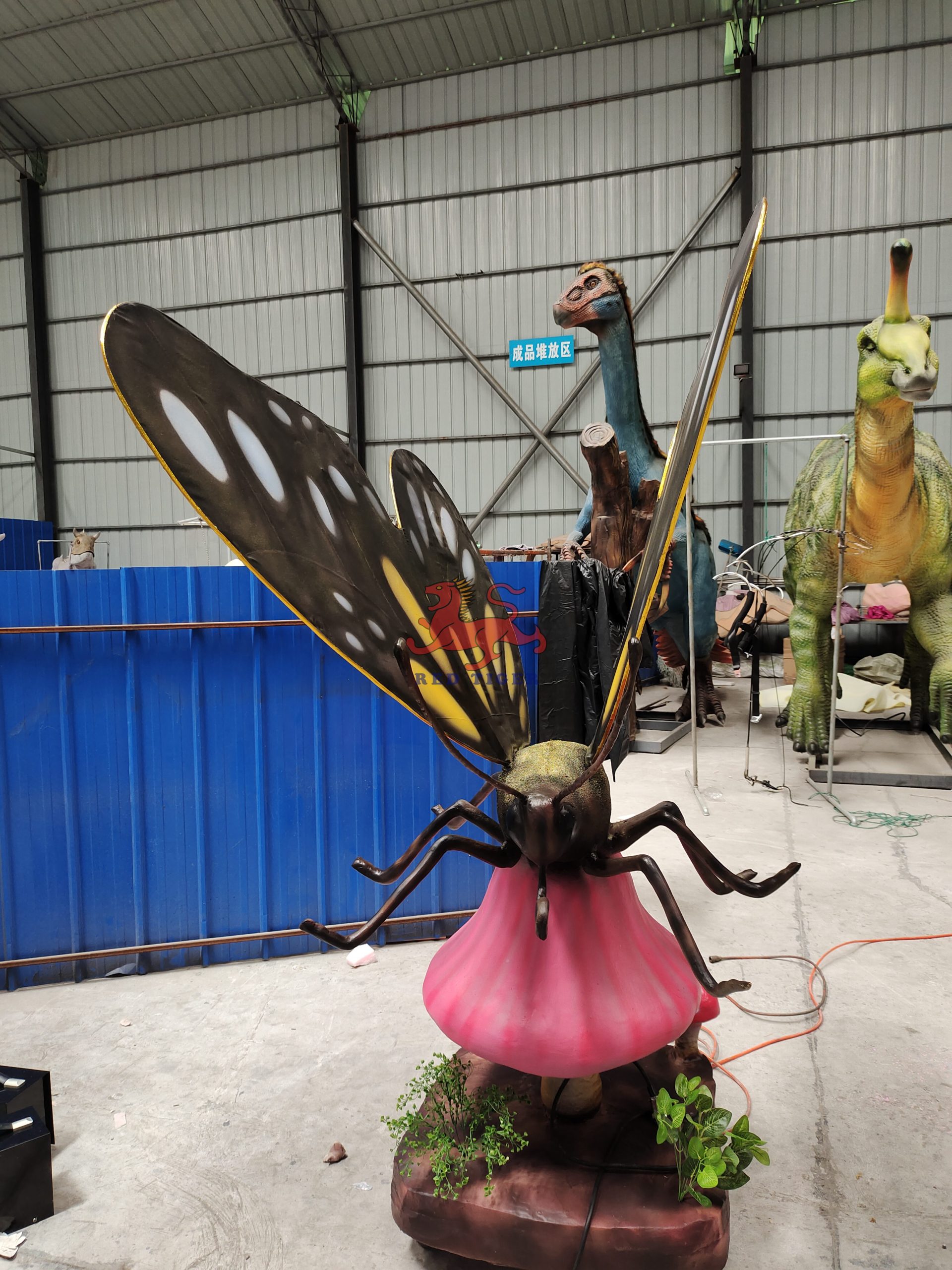 Theme Park Realistic Animatronic Butterfly Insect