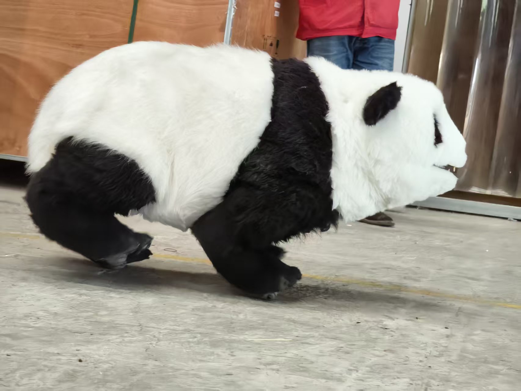 New Realistic Animatronic Remote Control Walking Robot Animal Panda Robot Dog