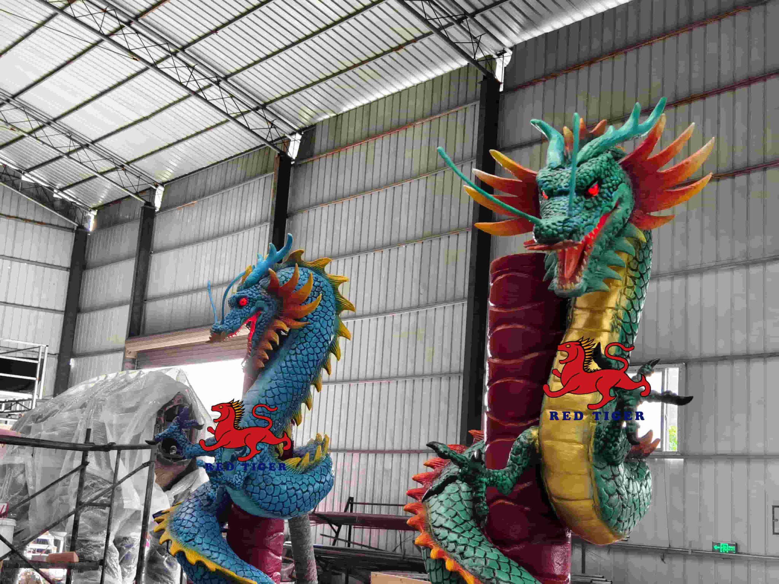 Fantastic Animatronic Dragon Simulation for Display and Events