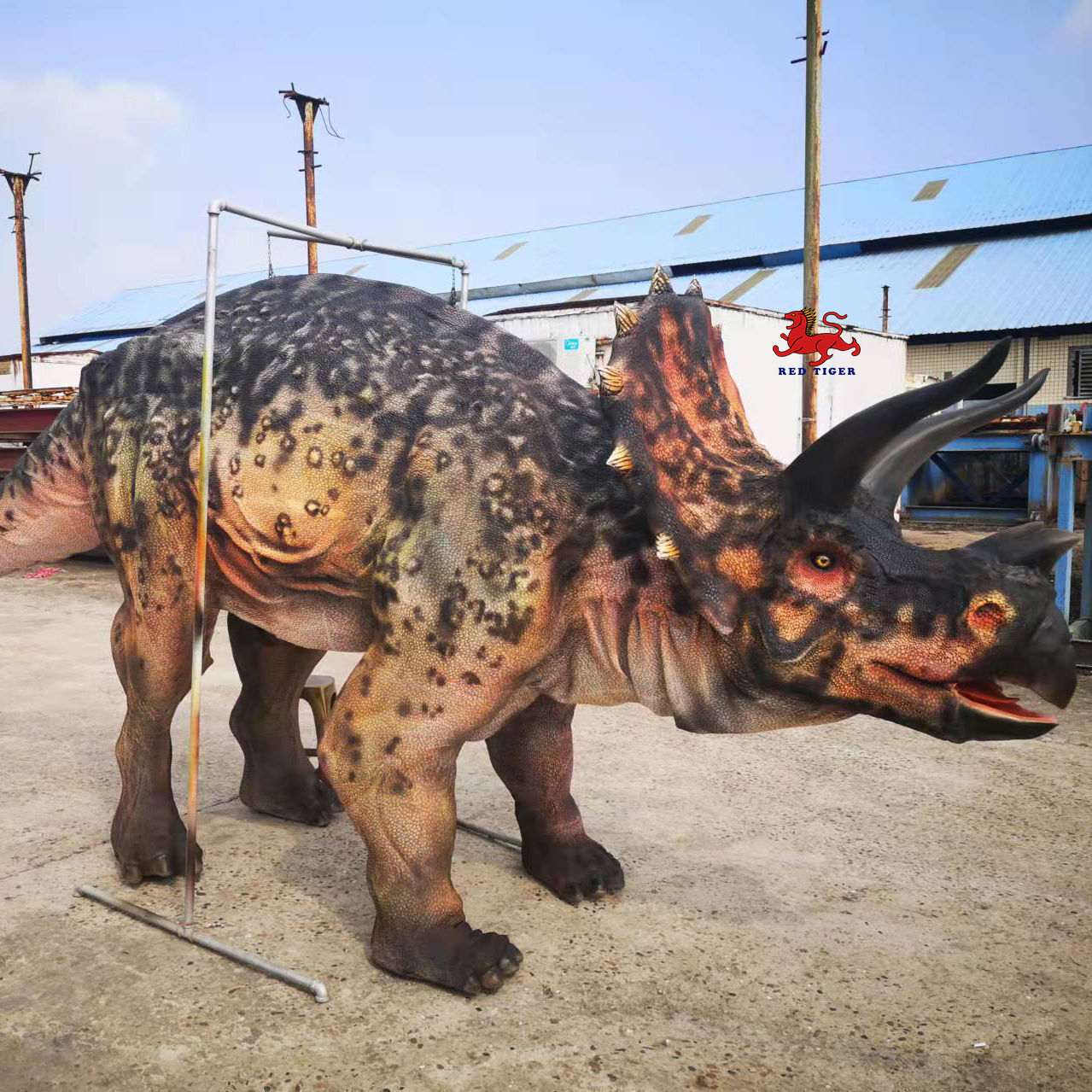 For Two Adults  High Quality Realistic Walking Dinosaur Costume