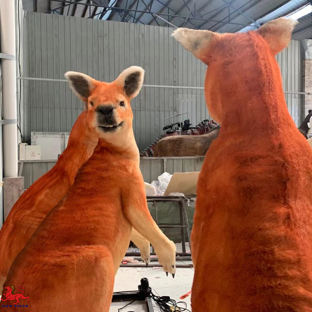 Handmade High Quality Simulation Rubber Kangaroo for Sale