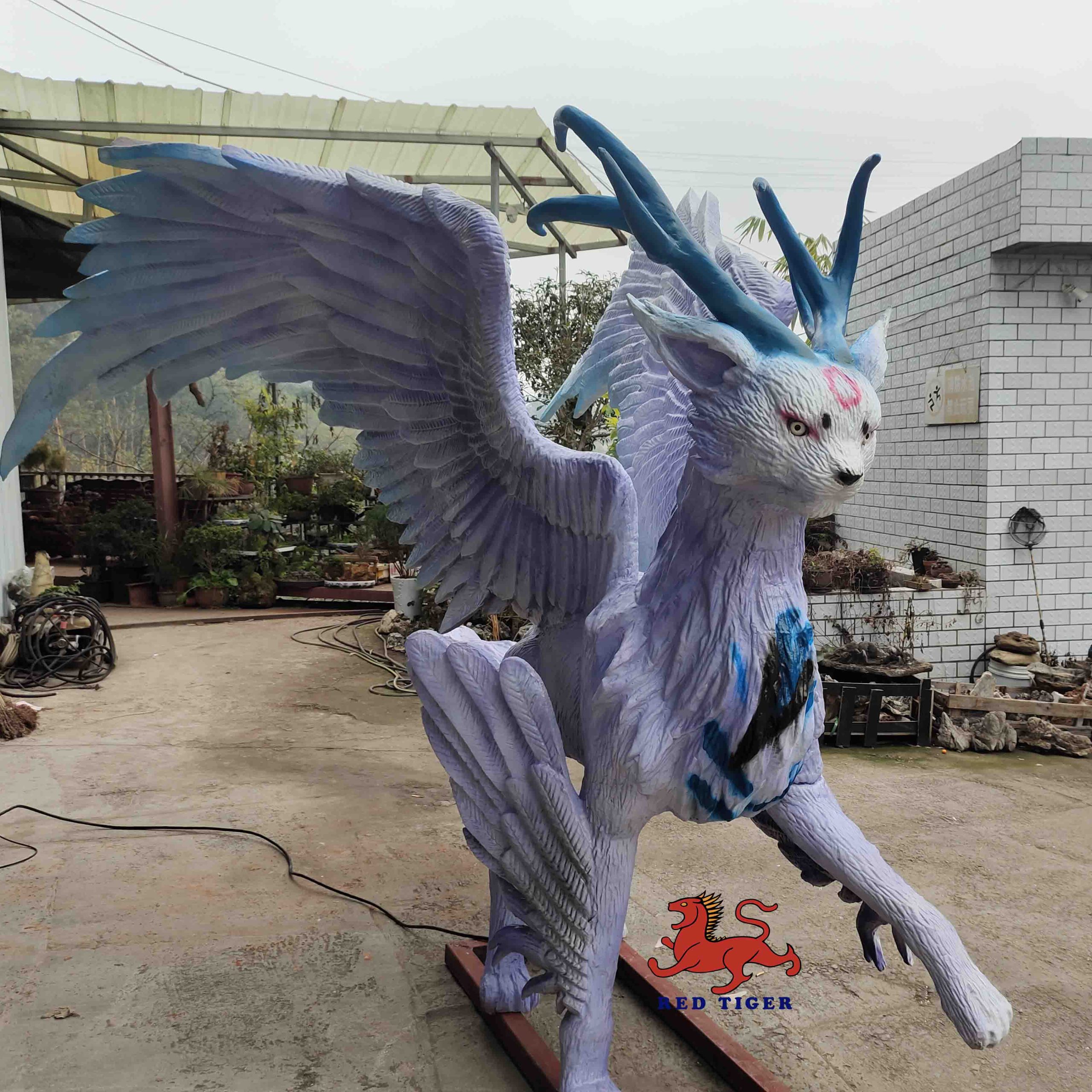 Superior Quality Life Size Simulation Animatronic  Auspicious Animals in Ancient China