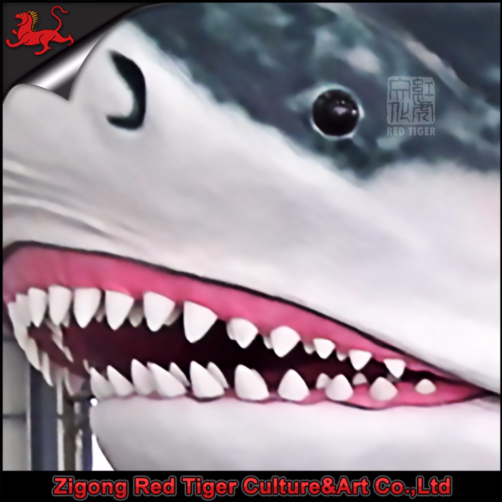 Red Tiger Theme Park Big Size Artificial Marine Animals for Sale